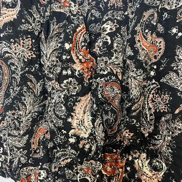 ☀️Windsor Free Sprit Off Shoulder Paisley Crop Top - Picture 6 of 9